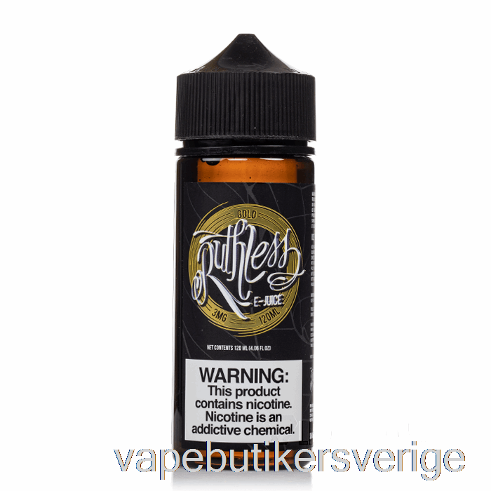Vape Sverige Guld - Hänsynslös ånga - 120ml 0mg
